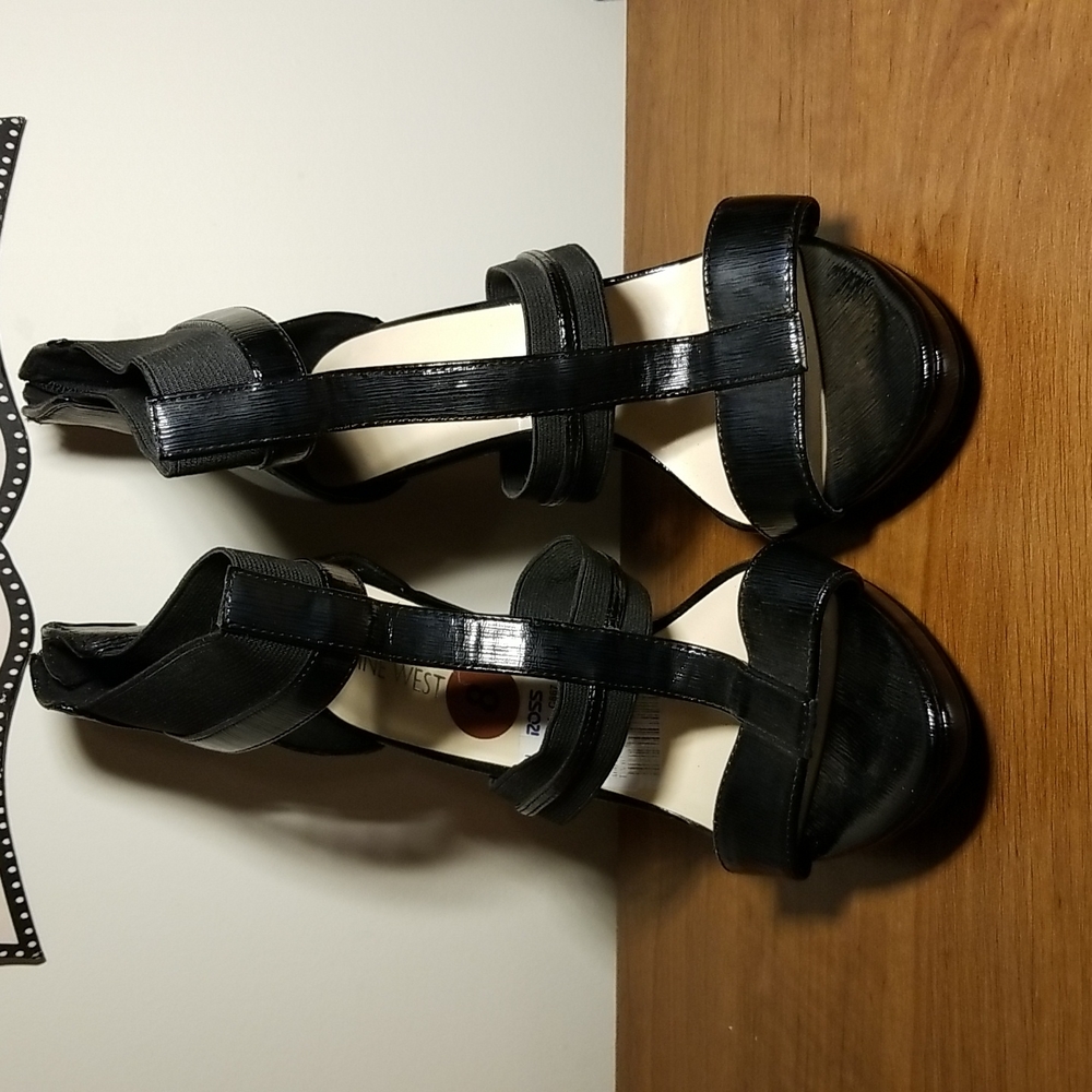 Black Nine West Heels